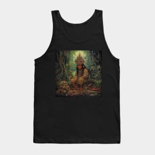 Ayahuasca And the Old Shaman Ritual Tank Top